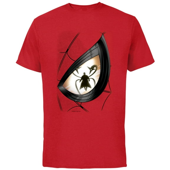 Marvel Spider-Man: No Way Home Spidey Eye Doc Ock - Short Sleeve Cotton T-Shirt for Adults - Customized-Red