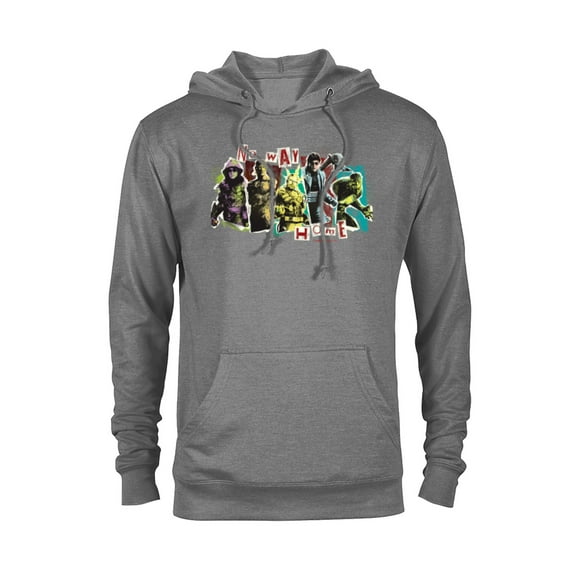 Marvel Spider-Man: No Way Home Spidey Foes - Pullover Hoodie for Adults – Customized-Graphite Heather