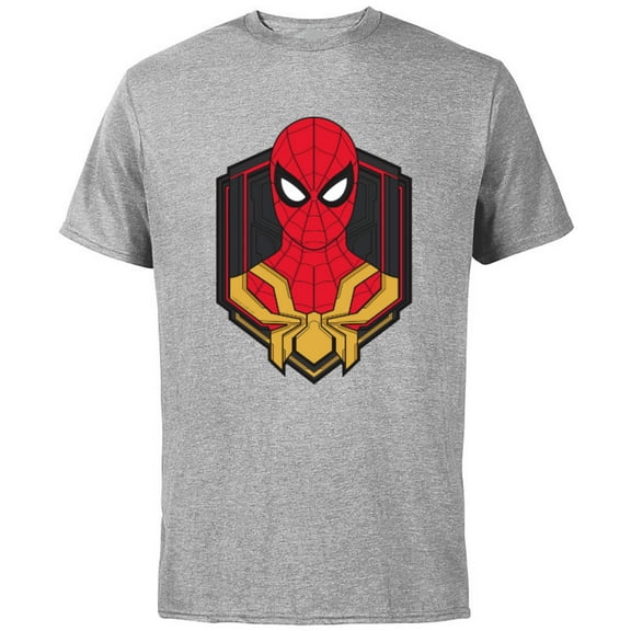 Marvel Spider-Man: No Way Home Spidey - Short Sleeve Cotton T-Shirt for Adults - Customized-Athletic Heather