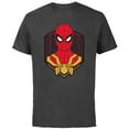 thumbnail image 1 of Marvel Spider-Man: No Way Home Spidey - Short Sleeve Cotton T-Shirt for Adults - Customized-Charcoal, 1 of 5