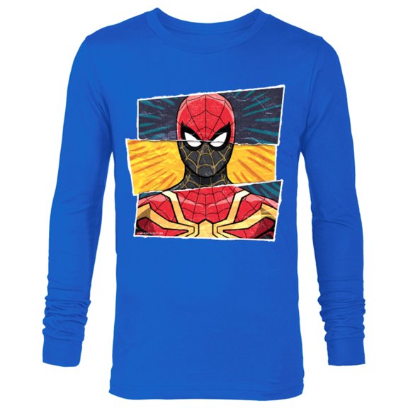 Marvel Spider-Man: No Way Home Spidey Suit Mashup - Long Sleeve T-Shirt for Men – Customized-Royal