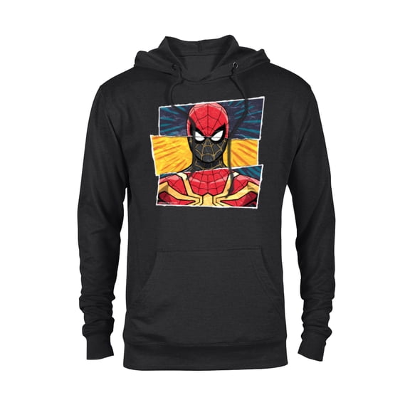 Marvel Spider-Man: No Way Home Spidey Suit Mashup - Pullover Hoodie for Adults – Customized-Black