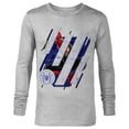 thumbnail image 1 of Marvel Spider-Man: No Way Home Spidey Tech - Long Sleeve T-Shirt for Men – Customized-Athletic Heather, 1 of 5
