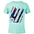 thumbnail image 1 of Marvel Spider-Man: No Way Home Spidey Tech - Short Sleeve Blended T-Shirt for Adults – Customized-Ocean Blue, 1 of 5