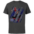 thumbnail image 1 of Marvel Spider-Man: No Way Home Spidey Tech - Short Sleeve Cotton T-Shirt for Adults - Customized-Charcoal, 1 of 5