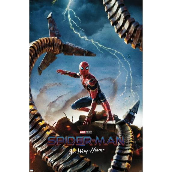 Marvel Spider-Man: No Way Home - Teaser Wall Poster, 14.725" x 22.375"