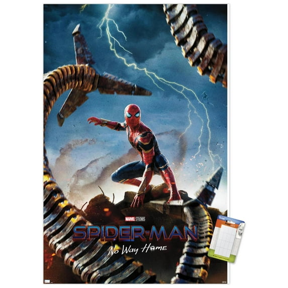Marvel Spider-Man: No Way Home - Teaser Wall Poster, 22.375" x 34"
