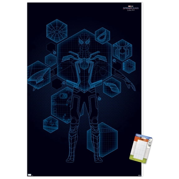 Marvel Spider-Man: No Way Home - Tech Wall Poster, 22.375" x 34"