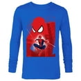 thumbnail image 1 of Marvel Spider-Man: No Way Home The Amazing Spider-Man - Long Sleeve T-Shirt for Men – Customized-Royal, 1 of 4