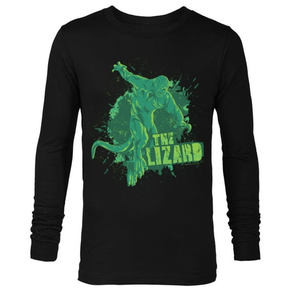 Marvel Spider-Man: No Way Home The Lizard Attack - Long Sleeve T-Shirt for Men – Customized-Black