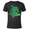 thumbnail image 1 of Marvel Spider-Man: No Way Home The Lizard Attack - Short Sleeve Blended T-Shirt for Adults – Customized-Black, 1 of 5