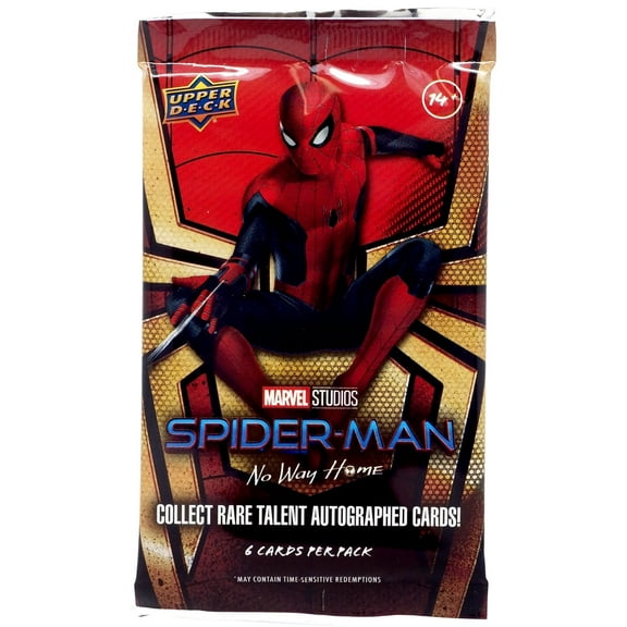 Marvel Spider-Man No Way Home Trading Card BLASTER Pack (6 Cards)