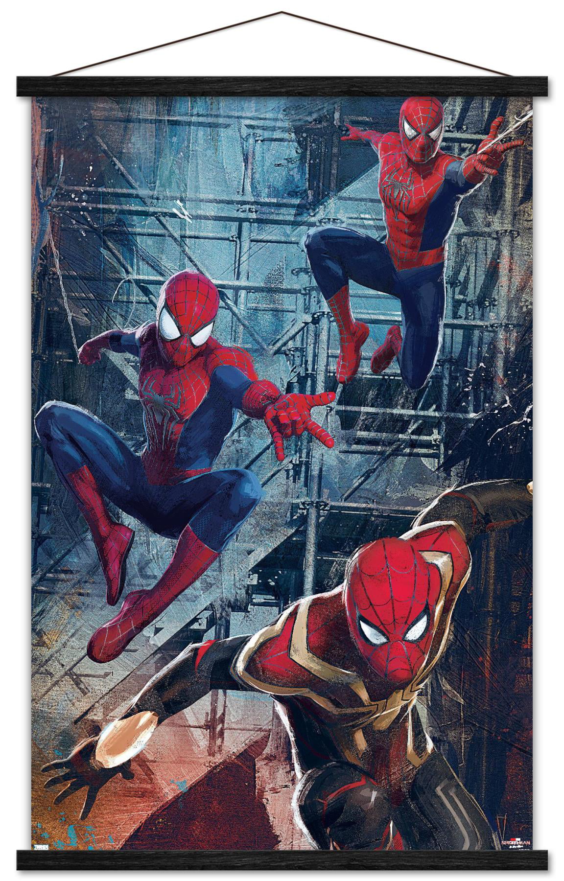 Cuadro Enmarcado - Póster Spiderman No Way Home