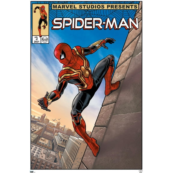 Marvel Spider-Man: No Way Home - Wall Comic 22.37" x 34" Framed Poster, by Trends International