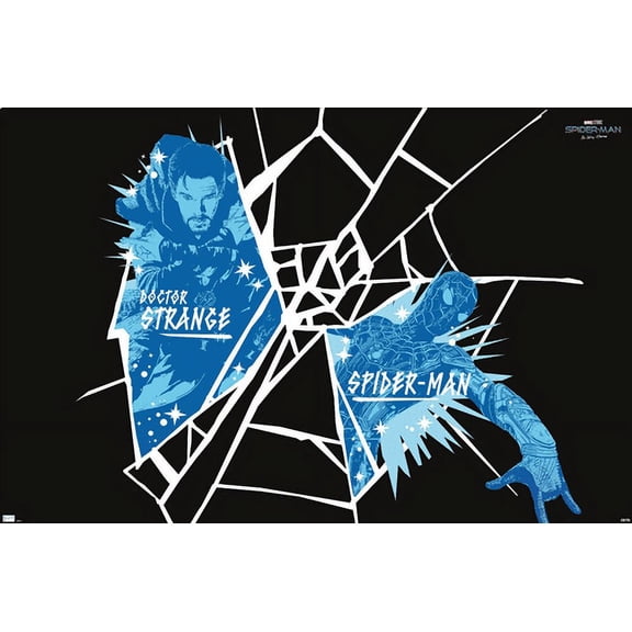 Marvel Spider-Man: No Way Home - Web Wall Poster, 14.725" x 22.375"