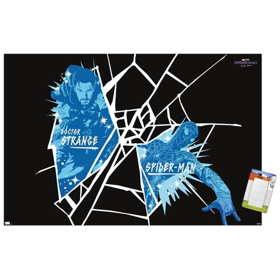 Marvel Spider-Man: No Way Home - Web Wall Poster, 22.375" x 34"