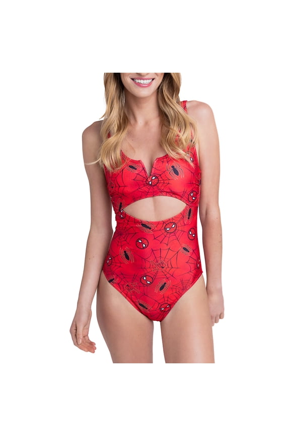 Spider-Man One Piece Bathing Suit UPF 50+ Adult