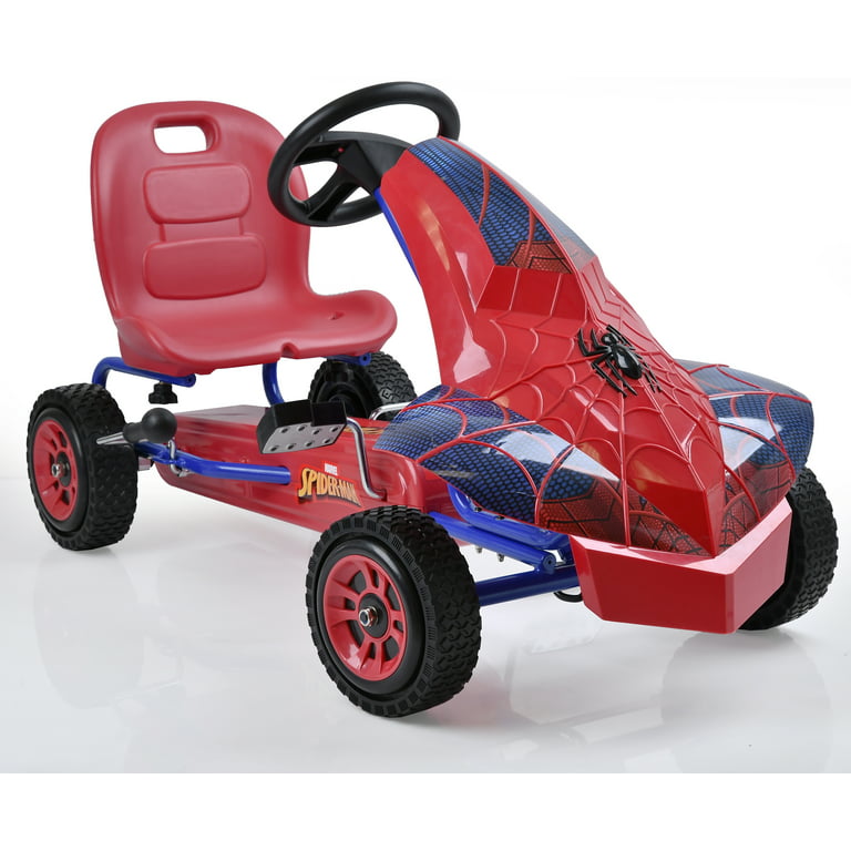 Aosom Pedal Go Kart Children Ride on Car Cute Style with Adjustable Seat  Plastic Wheels Handbrake and Shift Lever