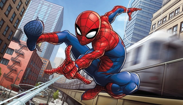 Marvel Spider-Man Peel & Stick Wallpaper Mural