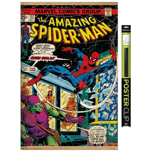 Marvel Spider-Man: Peter Parker (Comic) - Cover #137 Wall Poster, 22.375" x 34"