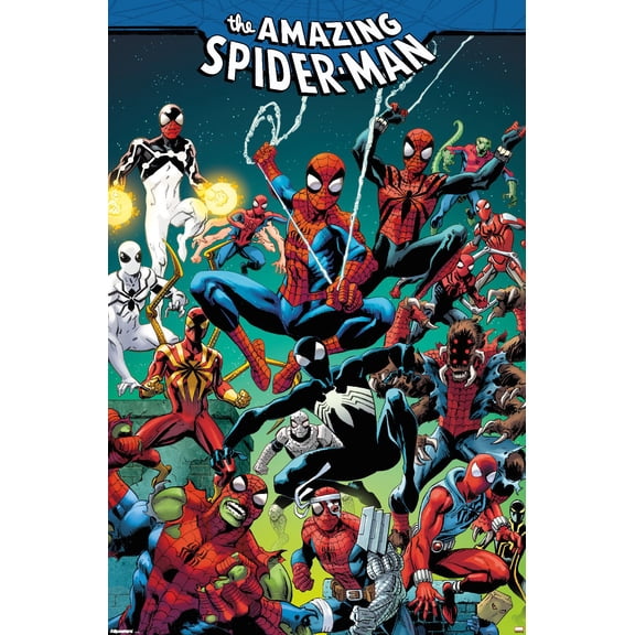 Marvel Spider-Man: Peter Parker (Comic) - Variants Cover Wall Poster, 14.725" x 22.375"