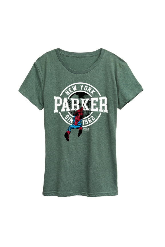 Spider-Man - Peter Parker - Ladies Short Sleeve Graphic T-Shirt