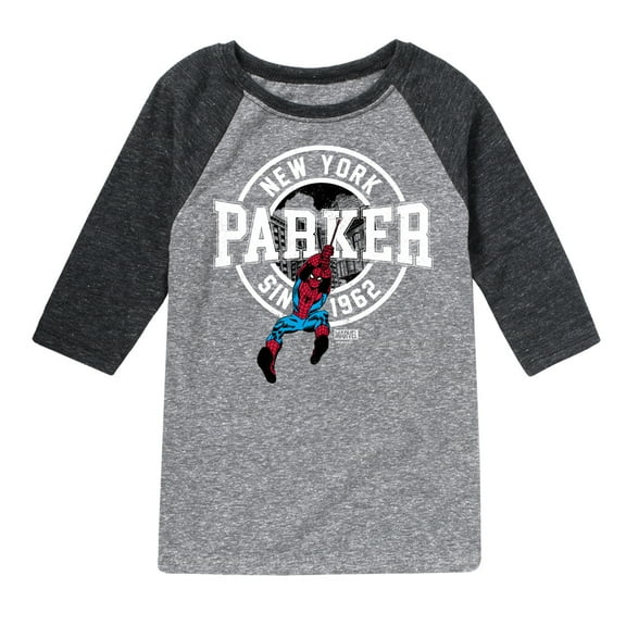 Marvel Spider-Man - Peter Parker - Toddler And Youth Raglan