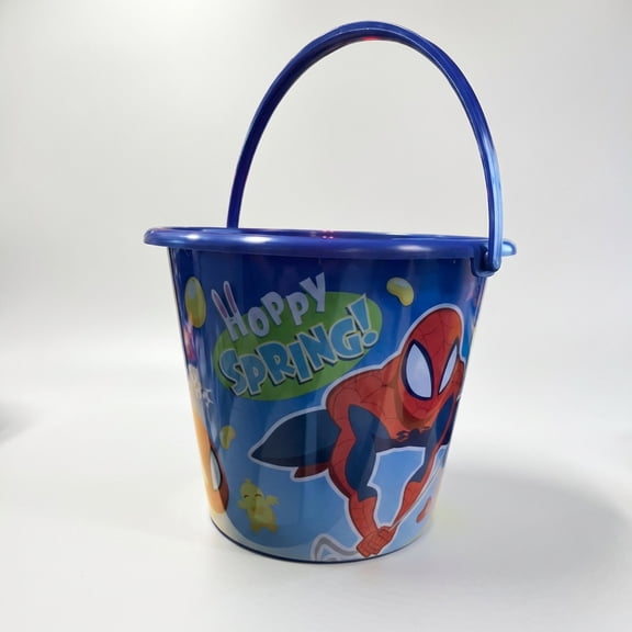 Marvel Spider-Man Plastic Jumbo Easter Pail, 7 inches Tall