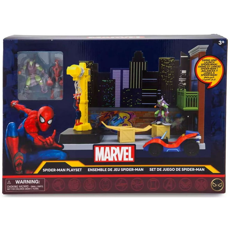 Marvel Spider-Man Playset (Swing & Launch!) - Walmart.com