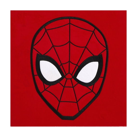 Marvel Spider-Man Plush Textured Wall Art for Kids, 12" x 12"