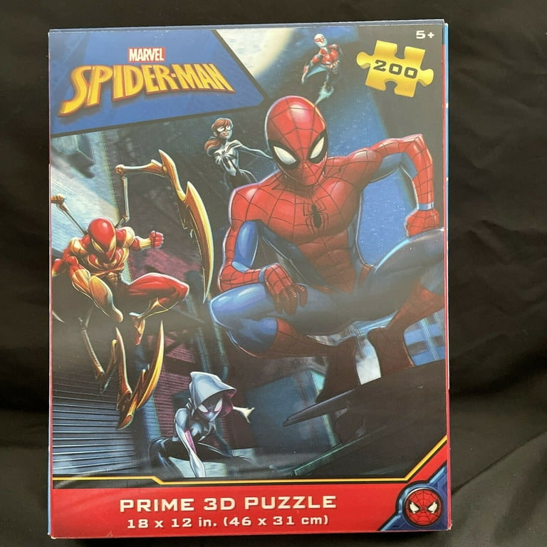 Marvel Spider-Man Prime 3-D Puzzle 200pc Ages 5+