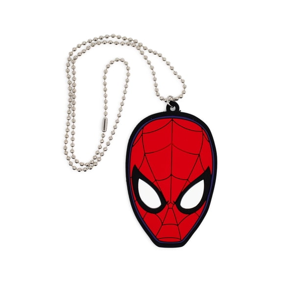 Marvel Spider-Man Printed Tin Case w/ Rubber Charm