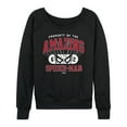 thumbnail image 1 of Marvel Spider-Man - Property Of Spider Man - Ladies French Terry Pullover Sweatshirt, 1 of 5