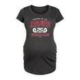 thumbnail image 1 of Marvel Spider-Man - Property Of Spider Man - Maternity Scoop Neck Graphic T-Shirt, 1 of 5