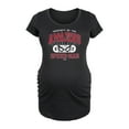 thumbnail image 1 of Marvel Spider-Man - Property Of Spider Man - Maternity Scoop Neck Graphic T-Shirt, 1 of 5