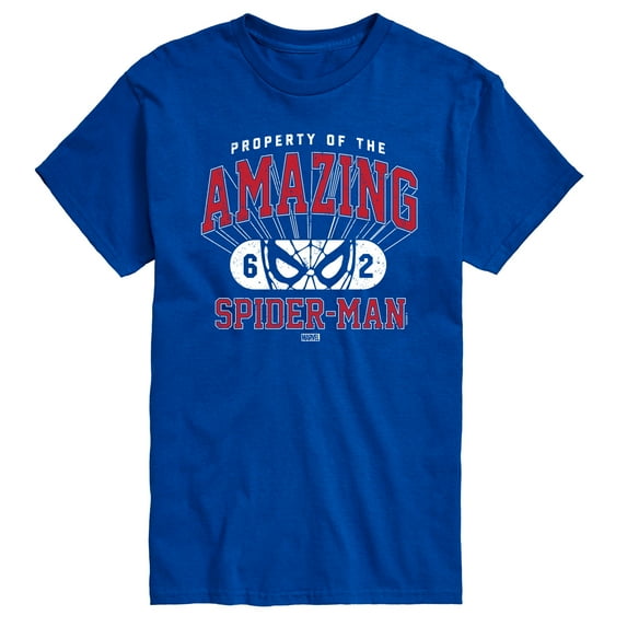 Marvel Spider-Man - Property Of Spider Man - Men's Short Sleeve Graphic T-Shirt