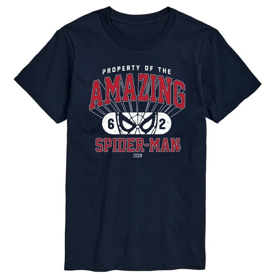 Marvel Spider-Man - Property Of Spider Man - Men's Short Sleeve Graphic T-Shirt