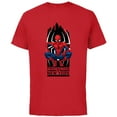 thumbnail image 1 of Marvel Spider-Man Protector of New York - Short Sleeve Cotton T-Shirt for Adults - Customized-Red, 1 of 5