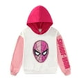 thumbnail image 1 of Marvel Spider-Man Pullover Hoodie (Girls), Sizes 4-10, 1 of 4