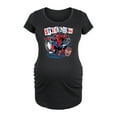 thumbnail image 1 of Marvel Spider-Man - Punk Poster Style - Maternity Scoop Neck Graphic T-Shirt, 1 of 5