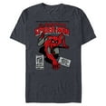 thumbnail image 1 of Marvel Spider-Man Retro Comic - Short Sleeve Blended T-Shirt for Adults -Customized-Navy Heather, 1 of 5
