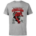 thumbnail image 1 of Marvel Spider-Man Retro Comic - Short Sleeve Cotton T-Shirt for Adults -Customized-Athletic Heather, 1 of 5