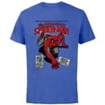 thumbnail image 1 of Marvel Spider-Man Retro Comic - Short Sleeve Cotton T-Shirt for Adults -Customized-Royal Heather, 1 of 5