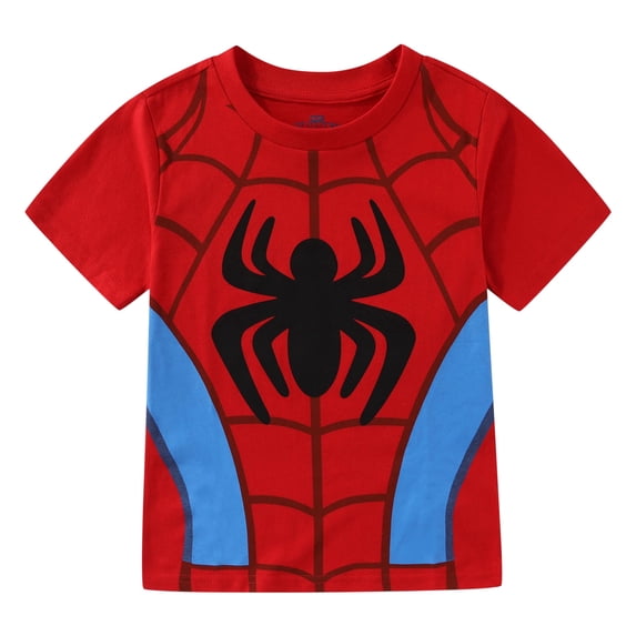 Marvel Spider-Man Short Sleeve T-Shirt (Boys), Sizes 3T-7