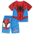 thumbnail image 1 of Marvel Spider-Man Short Sleeve T-Shirt and Shorts Set (Boys), 2 Piece Set, Sizes 2T-5, 1 of 7