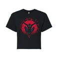 thumbnail image 1 of Marvel Spider-Man - Silhouette - Juniors Cropped Graphic T-Shirt, 1 of 5