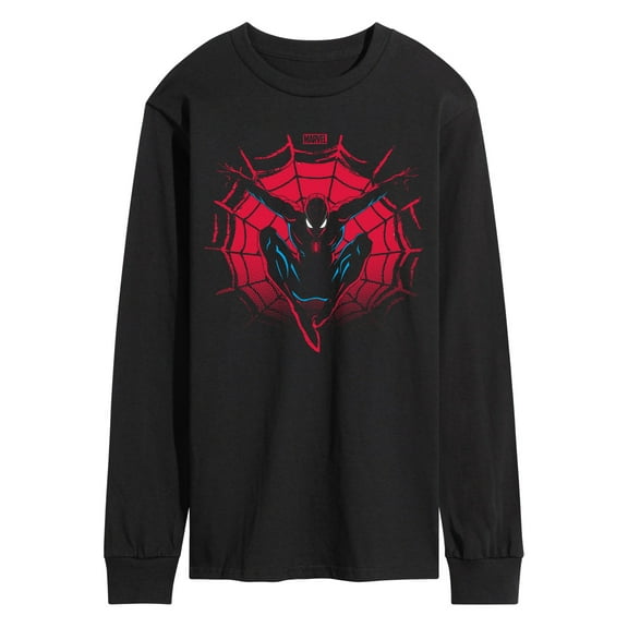 Marvel Spider-Man - Silhouette - Men's Long Sleeve Graphic T-Shirt