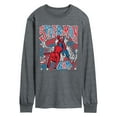 thumbnail image 1 of Marvel - Spider-Man Sketchy Doodles - Men's Long Sleeve Graphic T-Shirt, 1 of 4