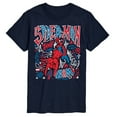 thumbnail image 1 of Marvel - Spider-Man Sketchy Doodles - Men's Short Sleeve Graphic T-Shirt, 1 of 4
