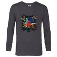 thumbnail image 1 of Marvel Spider-Man Spider-Gwen Miles Morales Family Trip - Long Sleeve T-Shirt for Men - Customized-Charcoal Heather, 1 of 5